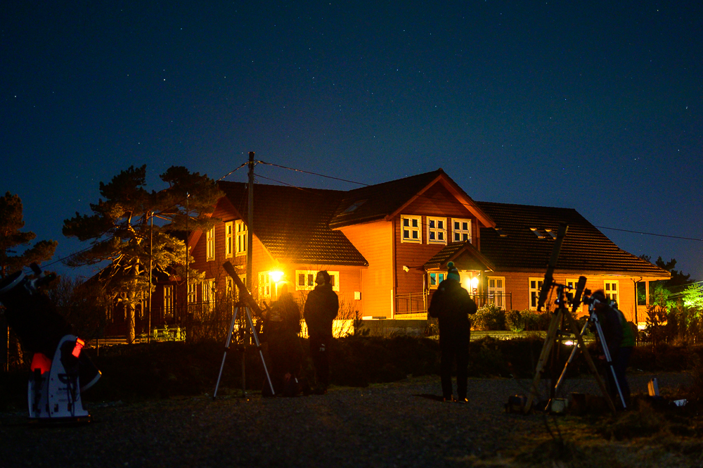 image from 9. Februar 2025 - Observasjonskveld, okkultasjon av planeten Mars